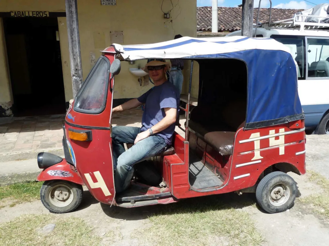 Ben Jen tuktuk guatamala